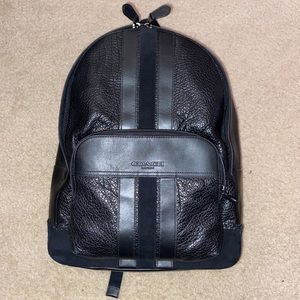 Men’s Coach travel backpack